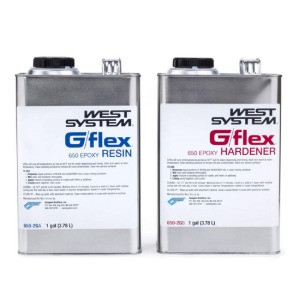 웨스트시스템  G/flex 650-2G 다목적 액상 에폭시(3.78L+2개)